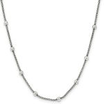 chaine argent femme