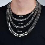 chaine argent homme