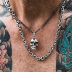 chaine homme argent