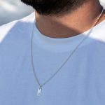 chaine homme argent