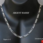 chaine homme en argent