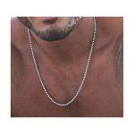 chaine homme en argent