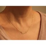 collier avec prénom