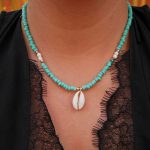 collier coquillage