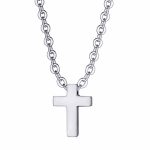 collier croix femme