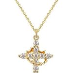 collier croix femme
