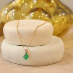 collier emeraude
