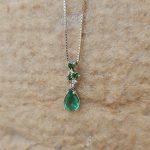 collier emeraude