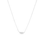 collier femme argent