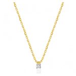 collier femme or 18 carats