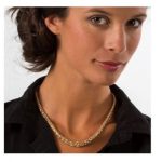 collier femme or 18 carats
