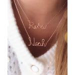 collier femme personnalisé