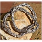 collier homme argent