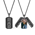 collier homme personnalisé