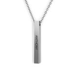 collier homme personnalisé