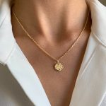 collier or femme