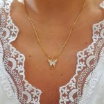 collier papillon