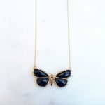 collier papillon