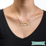 collier prenom