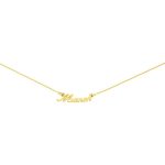collier prénom