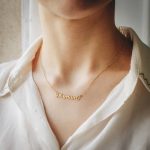 collier prénom