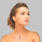 collier saphir