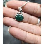 pendentif emeraude